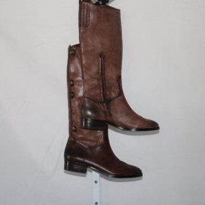 Chocolate Brown Embellished Western Boot